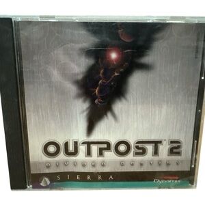 Outpost 2 Divided Destiny (Windows 95‎ PC) CD-ROM
